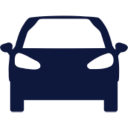 Car Icon Blue